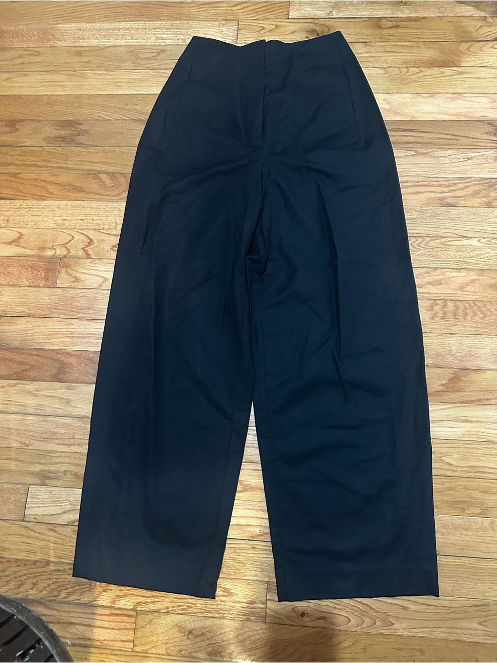 COS Wide Leg Black Pants Cotton Trousers Career 2